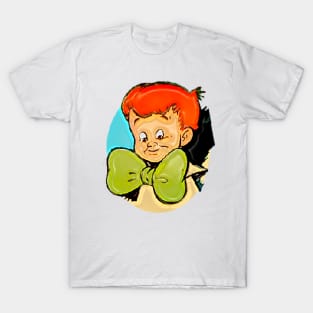 Red-haired boy in the green tie T-Shirt